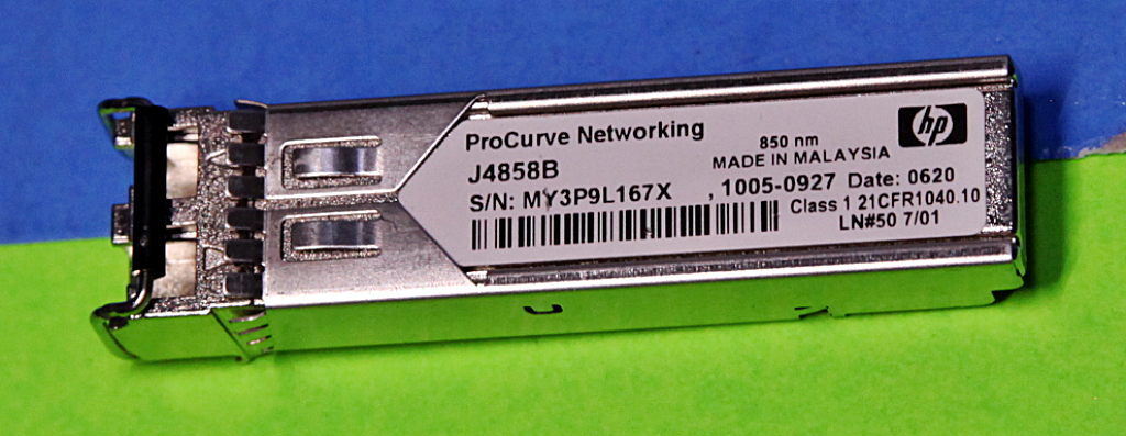 X121 HP J4858B ProCurve Gigabit 1000Base-LX Mini GBIC