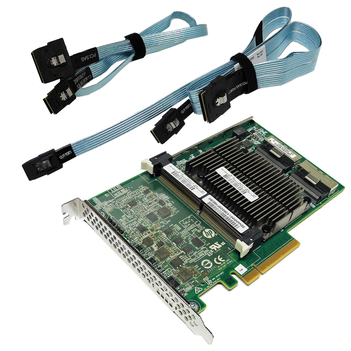 HP Smart Array P840 12Gb SAS RAID Controller +2x SAS Cables 761880-001