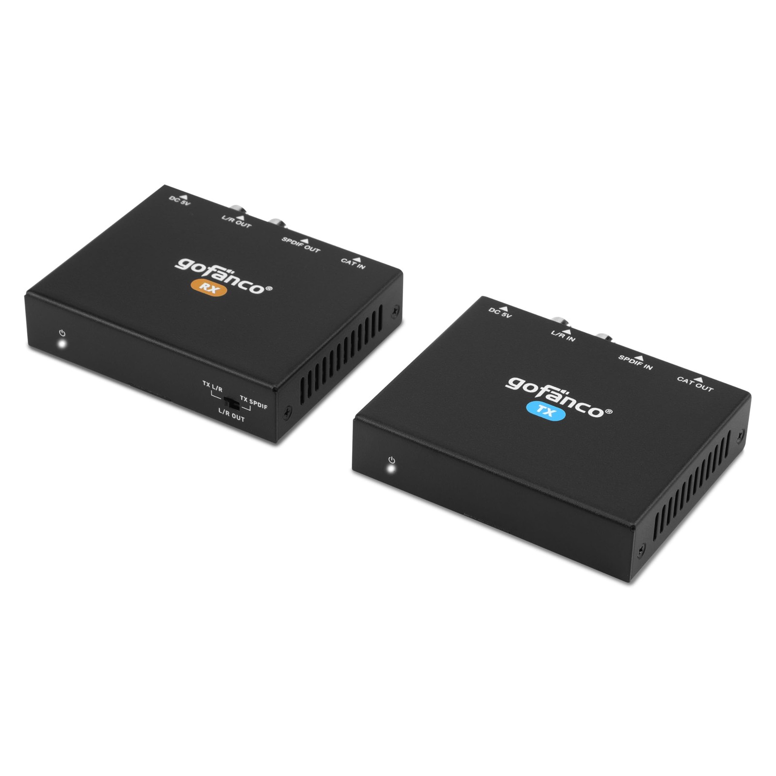 Audio Over Ethernet CAT5e/6 – Zero Latency, Embedded DAC, Ultra-Low Jittery, ...
