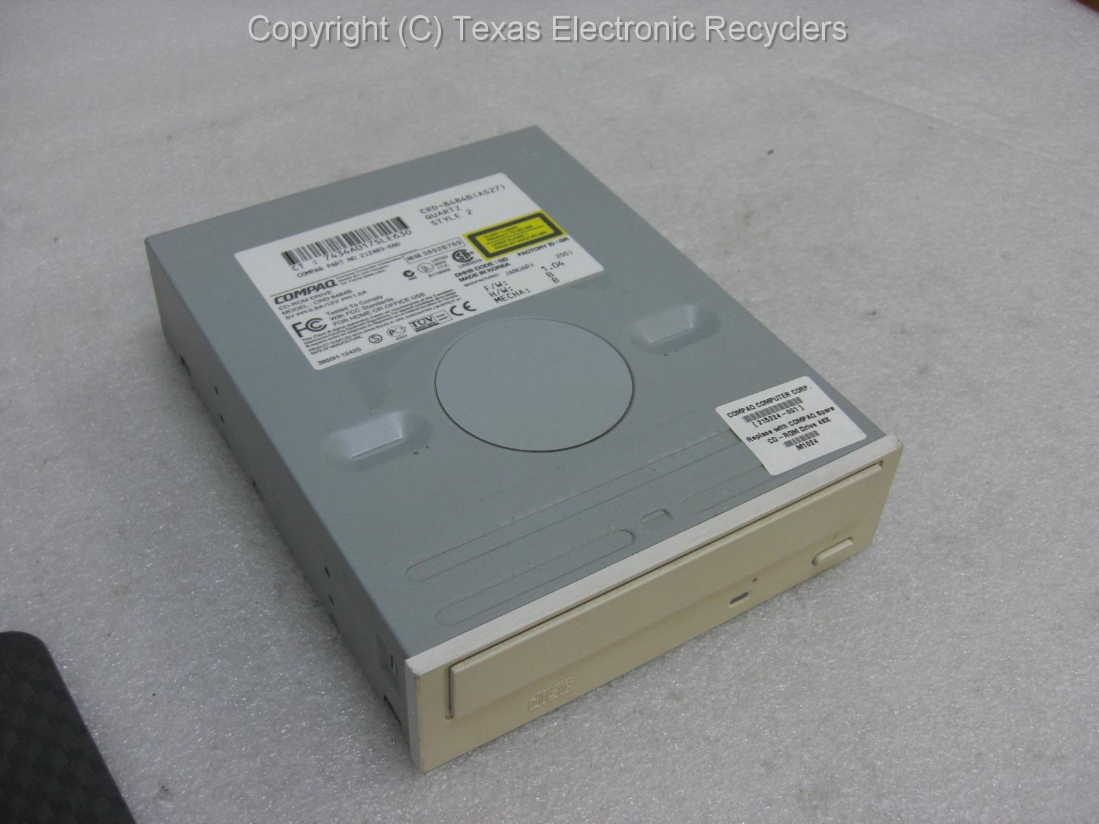 HP Compaq crd-8484b 215223-001 212489-6b0 CD-ROM Drive