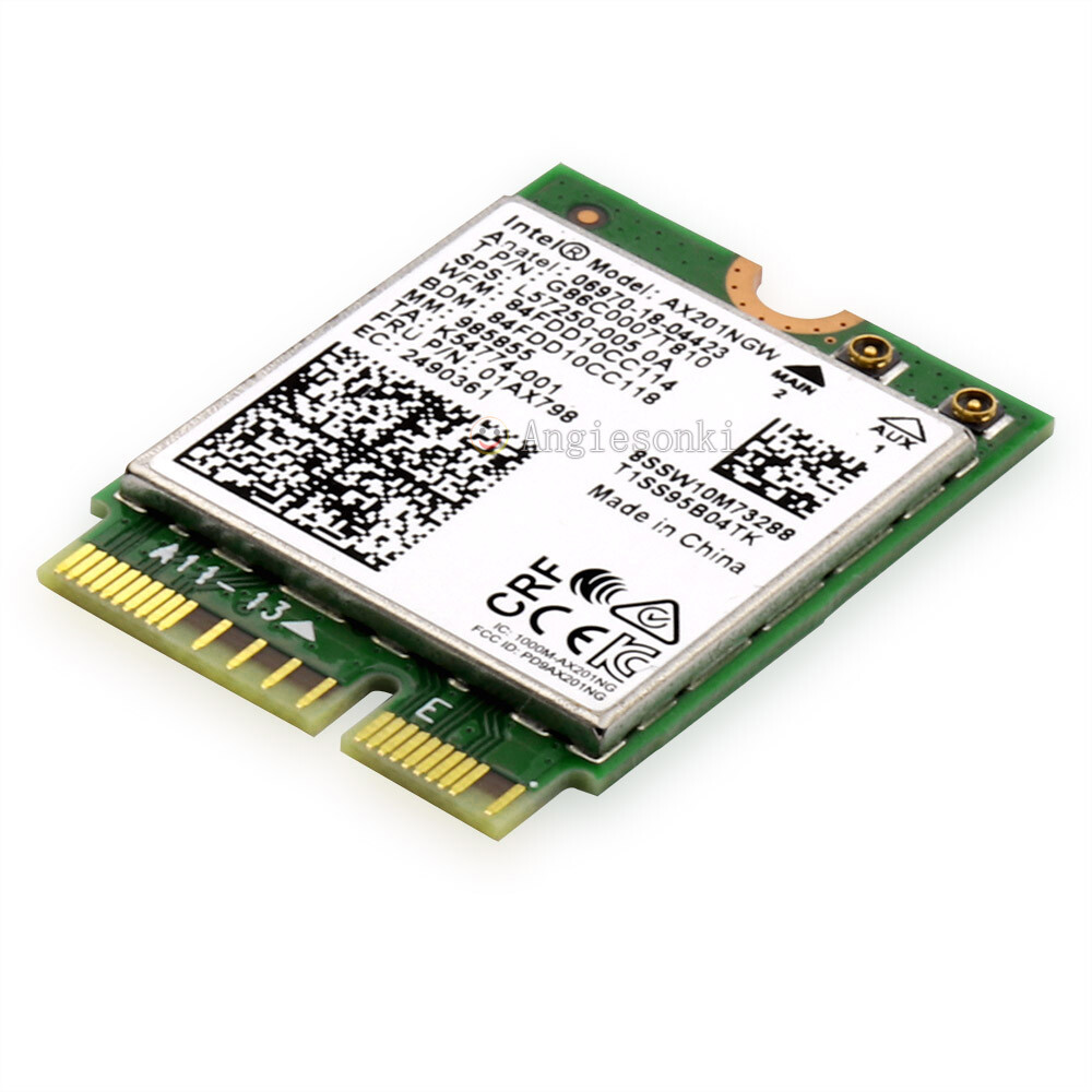 New Intel Wireless AX201NGW CNVi NGFF module Card WiFi 6  802.11ax Bluetooth 5.0