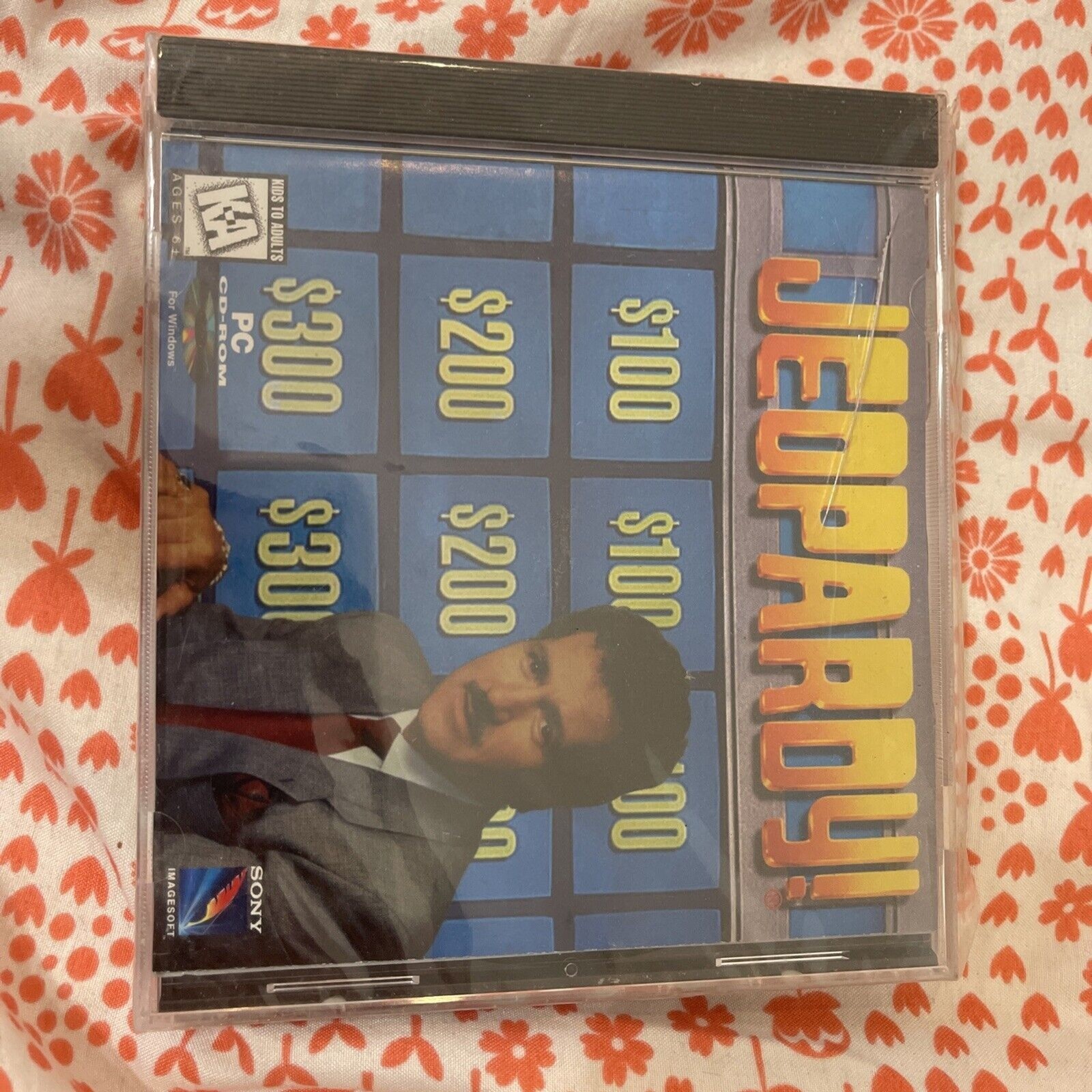 Vtg 1995 Jeopardy PC CD-Rom for Windows Computer Game NEW SEALED alex trebek