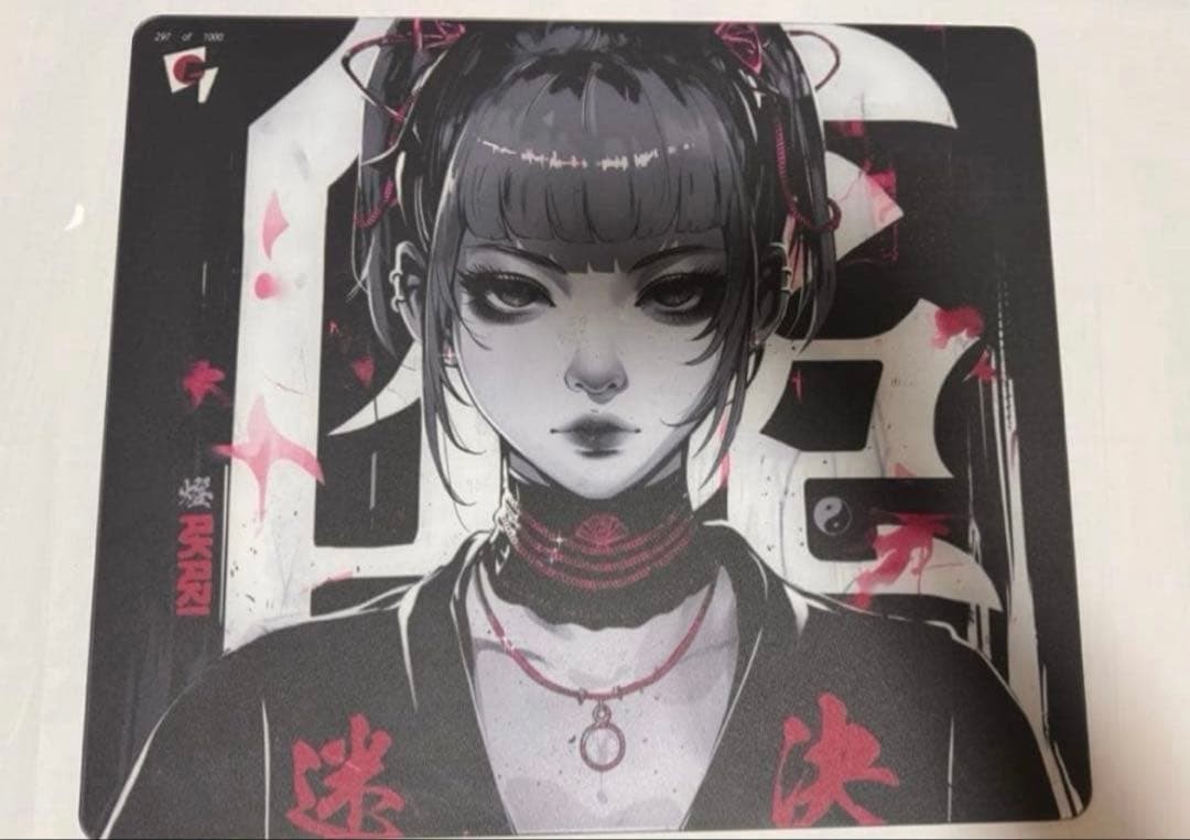 GLSSWRKS Akari Premium Glass Mousepad Gaming Mousepad Japan limited edition