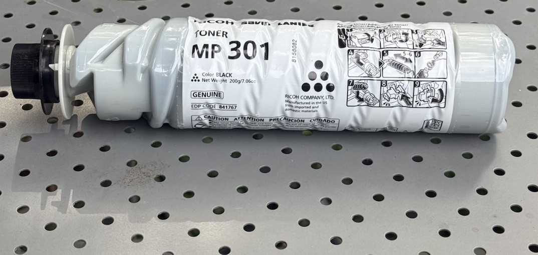 MP 301 841767 841714 Black Toner Genuine Ricoh MP301SP 301SPF Sealed 