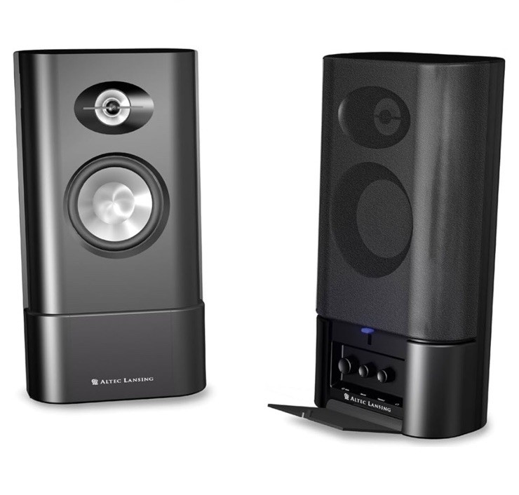Altec Lansing - 2.0 Speaker System (2-Piece) MX-5020 Powered Audio Computer