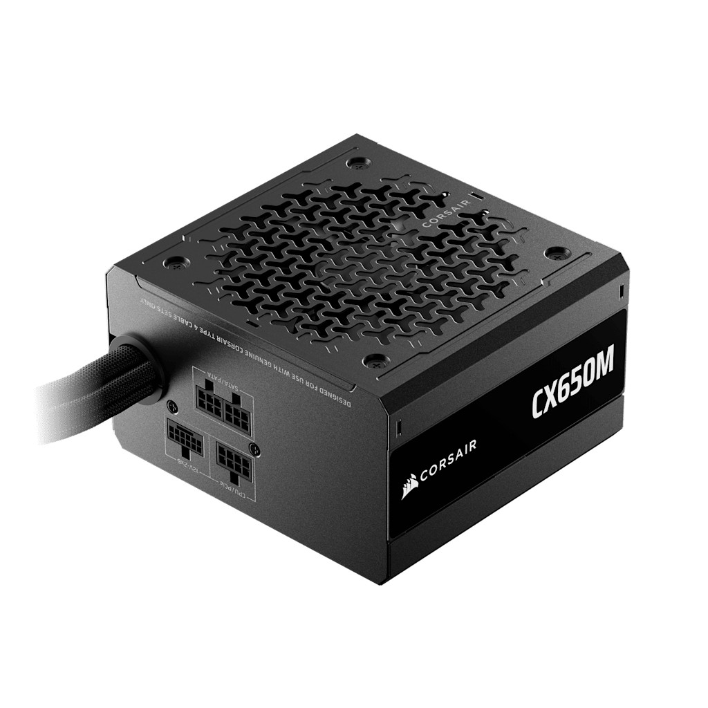Corsair CX650M 650W 80+ Bronze Semi-Modular ATX 3.1 PCIe 5.1 Certified Refurb