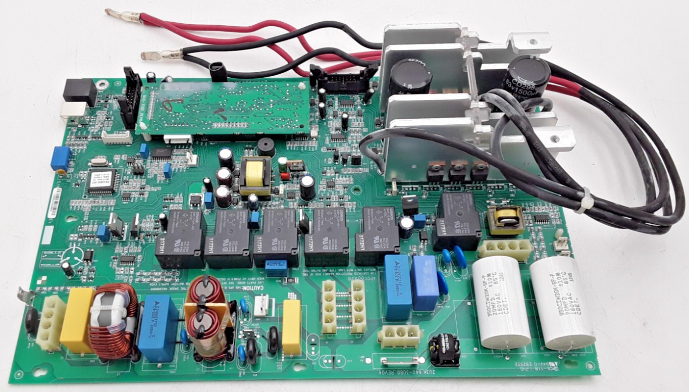 APC | 2U3K 640-3080 Rev04 | Main Power Board | Model: SMT3000RMT2U