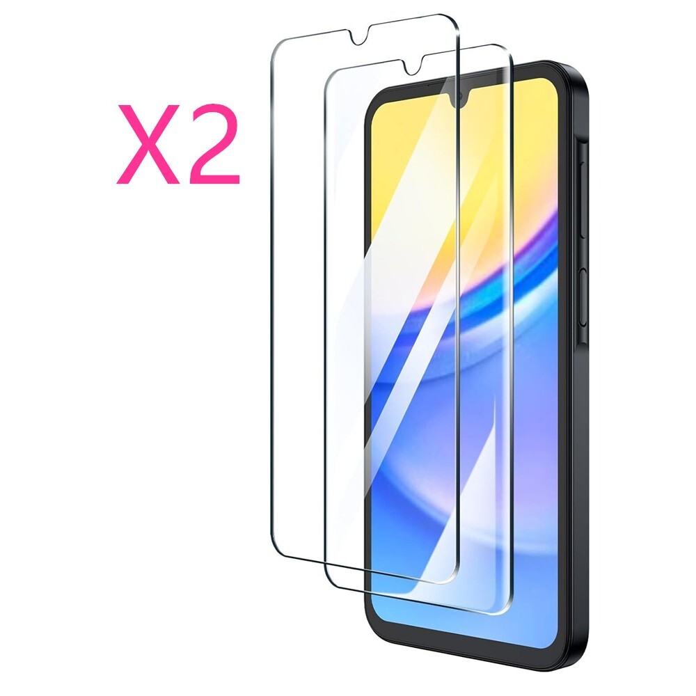 2-PACK For Samsung Galaxy S24 FE High Quality Tempered Glass Screen Protector