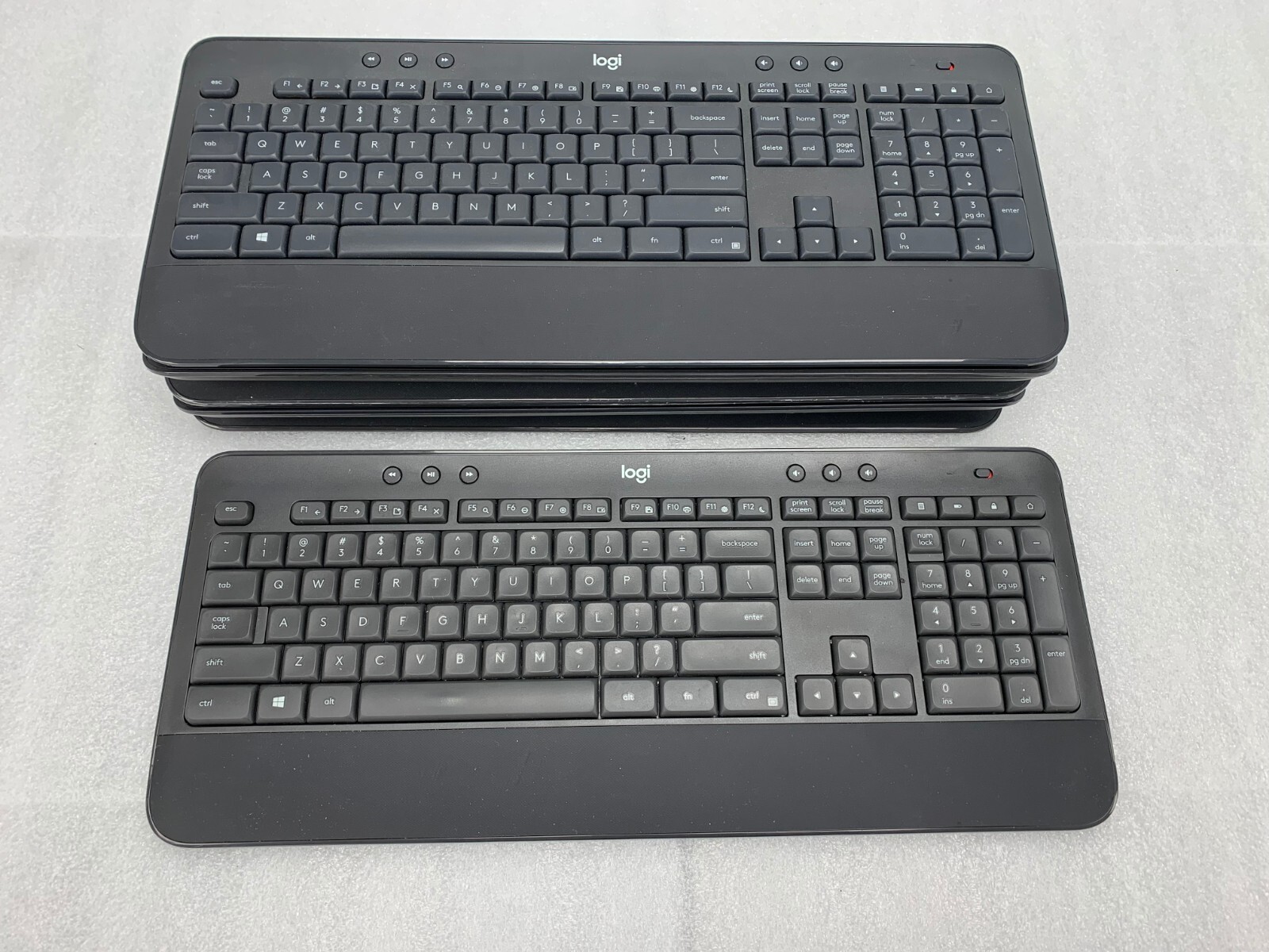 Lot of 6 Logitech Logi K545 Wireless Keyboard Y-R0012A NO RECIEVER - FREE S/H