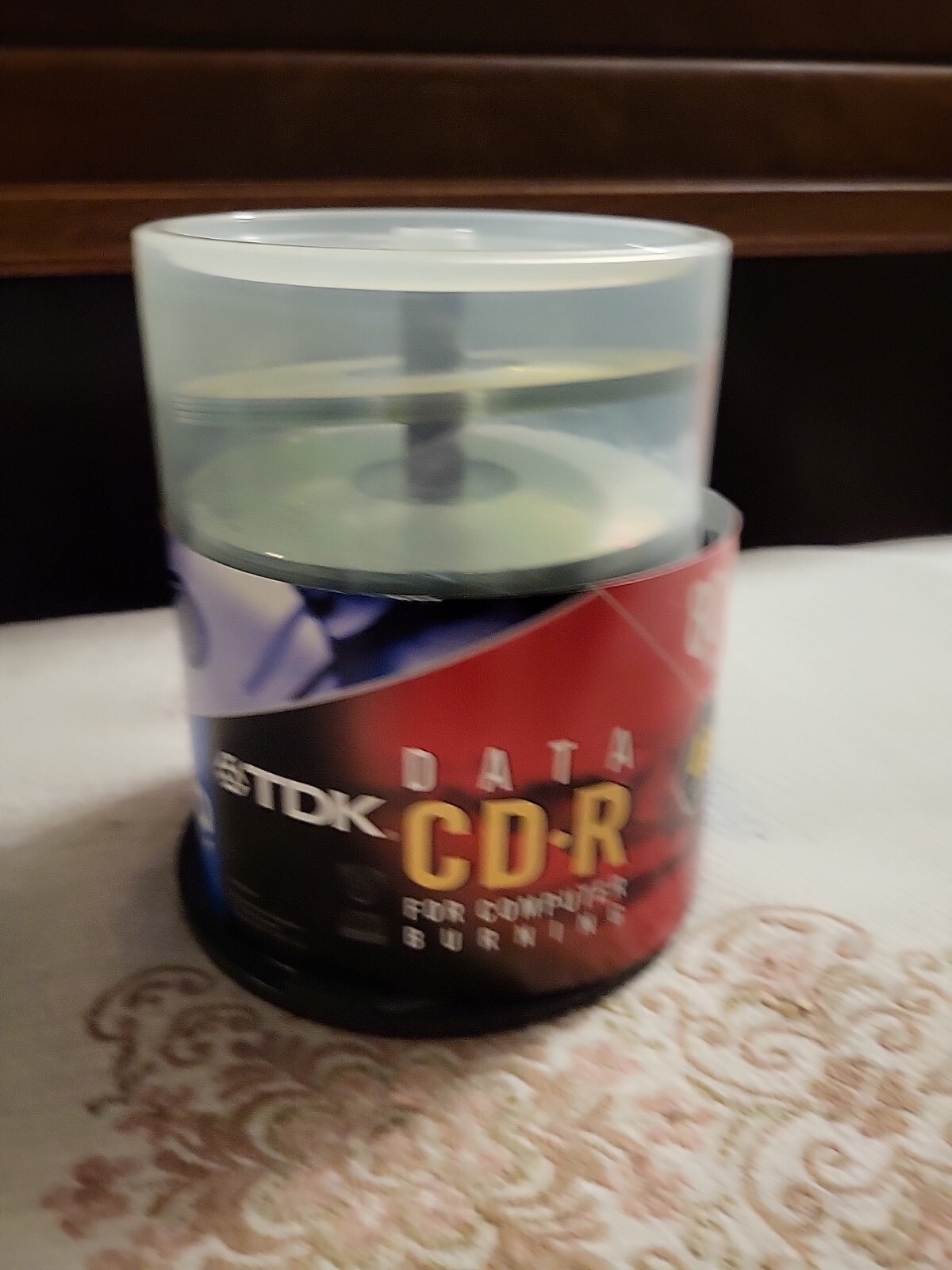 TDK CD-R 100 pack 80MIN 700MB Blank CDs Audio, Data - NEW Open 