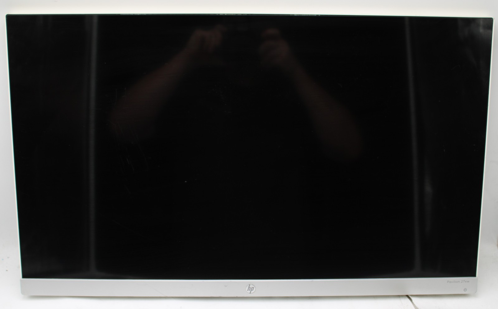 HP Pavilion 27XW 27" LED Backlit Monitor - Silver/White