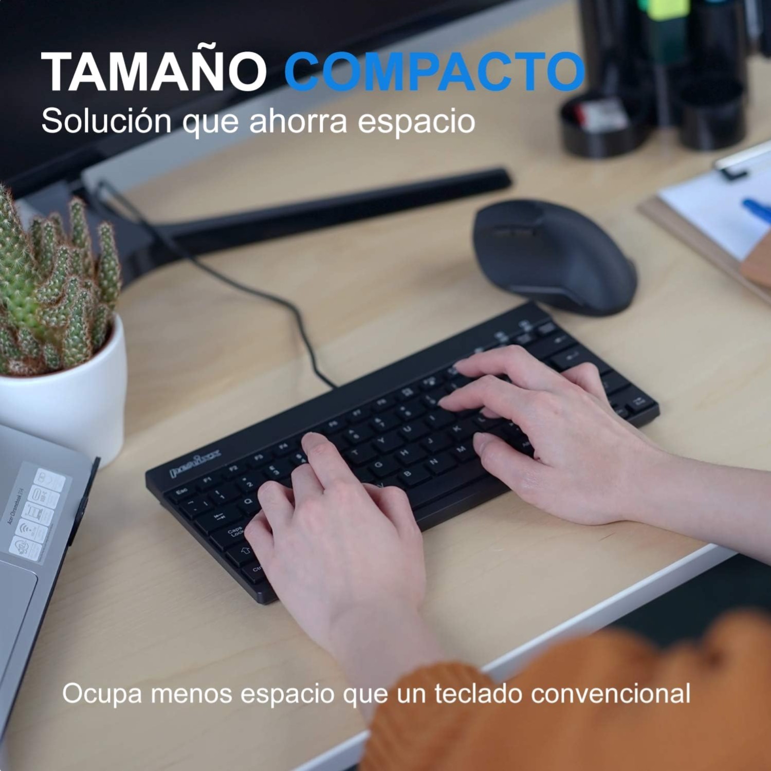 Ergonomic PERIBOARD-426ES USB Keypad - Compact and Stylish for Offices