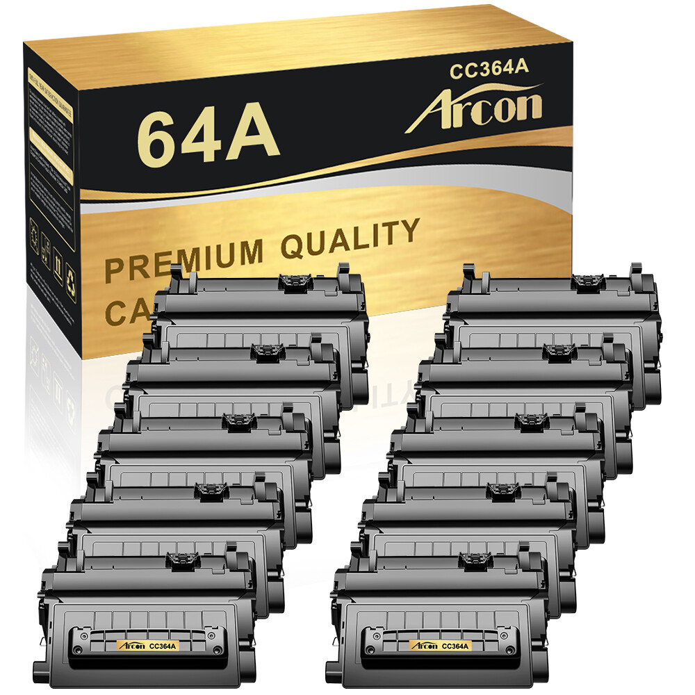 10PK CC364A Toner Cartridge Compatible for HP LaserJet P4014 P4015 P4515 P4015dn