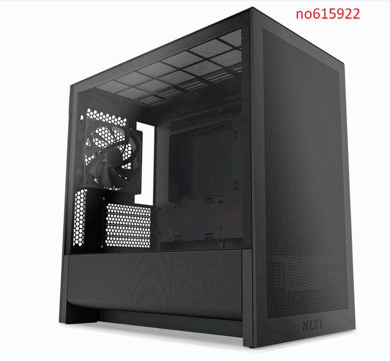 H3 Flow – Micro-ATX PC Case – Optimized Airflow – Includes 1 x 120mm Rear Fan