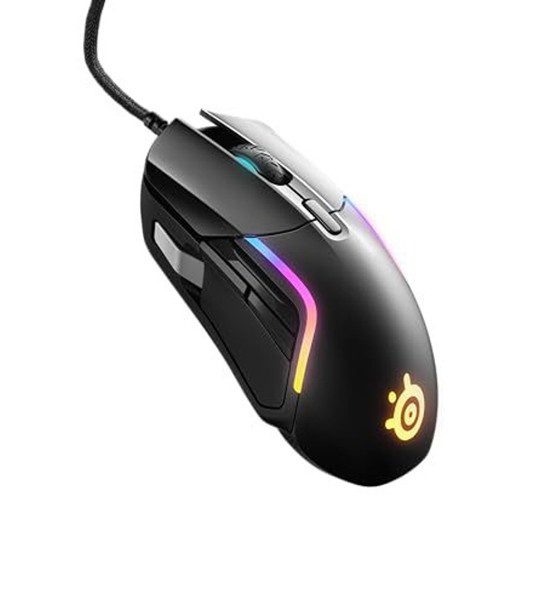 SteelSeries Rival 5 Gaming Mouse Black 18000 CPI RGB 9 Button - Open Box