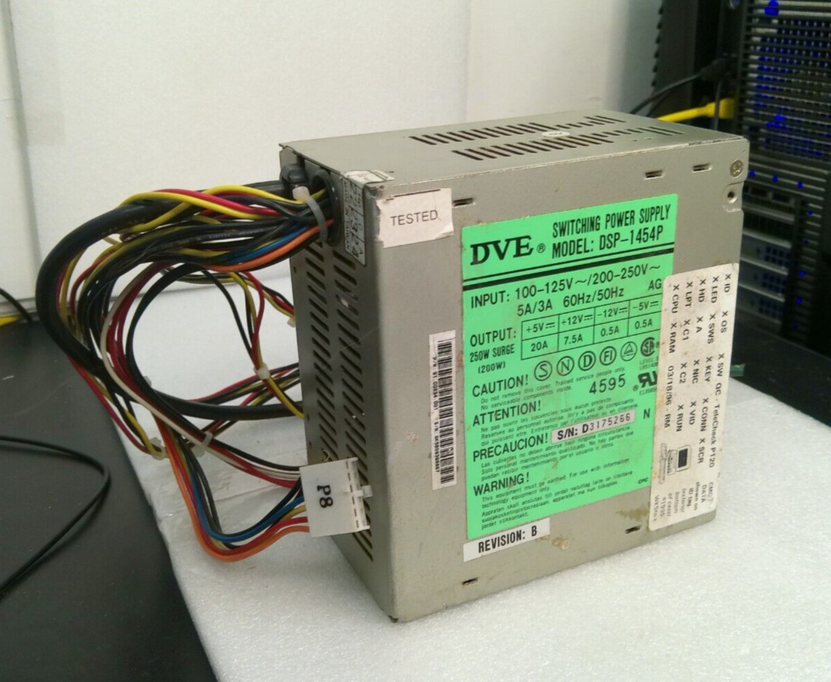 DVE DSP-1454P Switching Power Supply