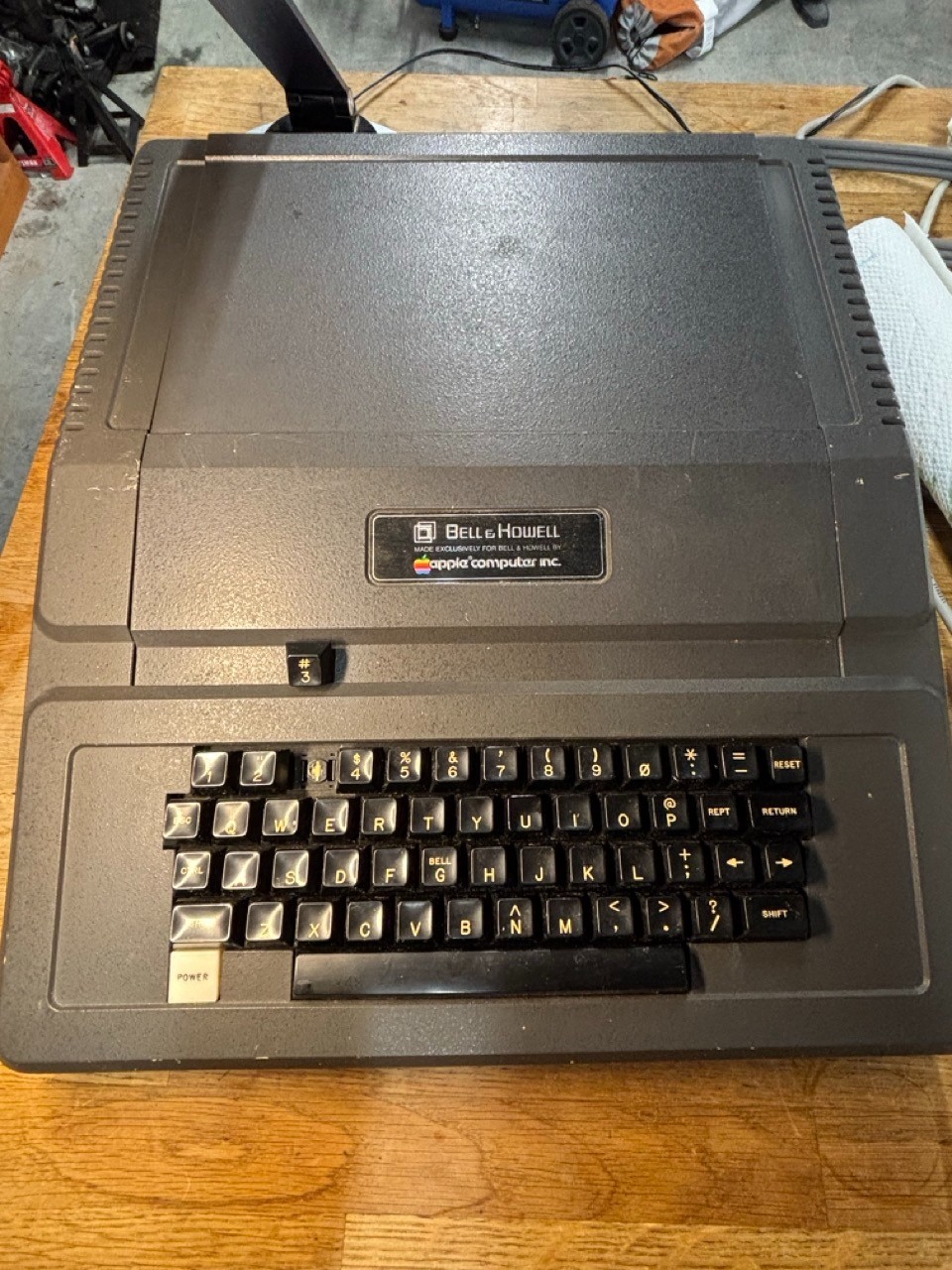 Bell & Howell Apple II Plus Darth Vader 64k RAM, 5.25" Drive, Monitor NOT Incl.