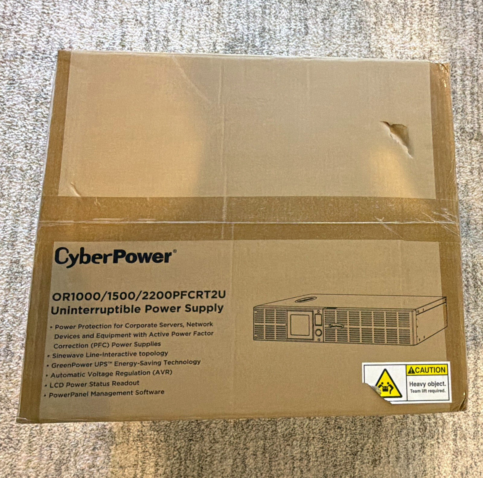 CyberPower OR2200PFCRT2U 2000VA 1540W PFC Sinewave UPS 2U Rack/Tower New