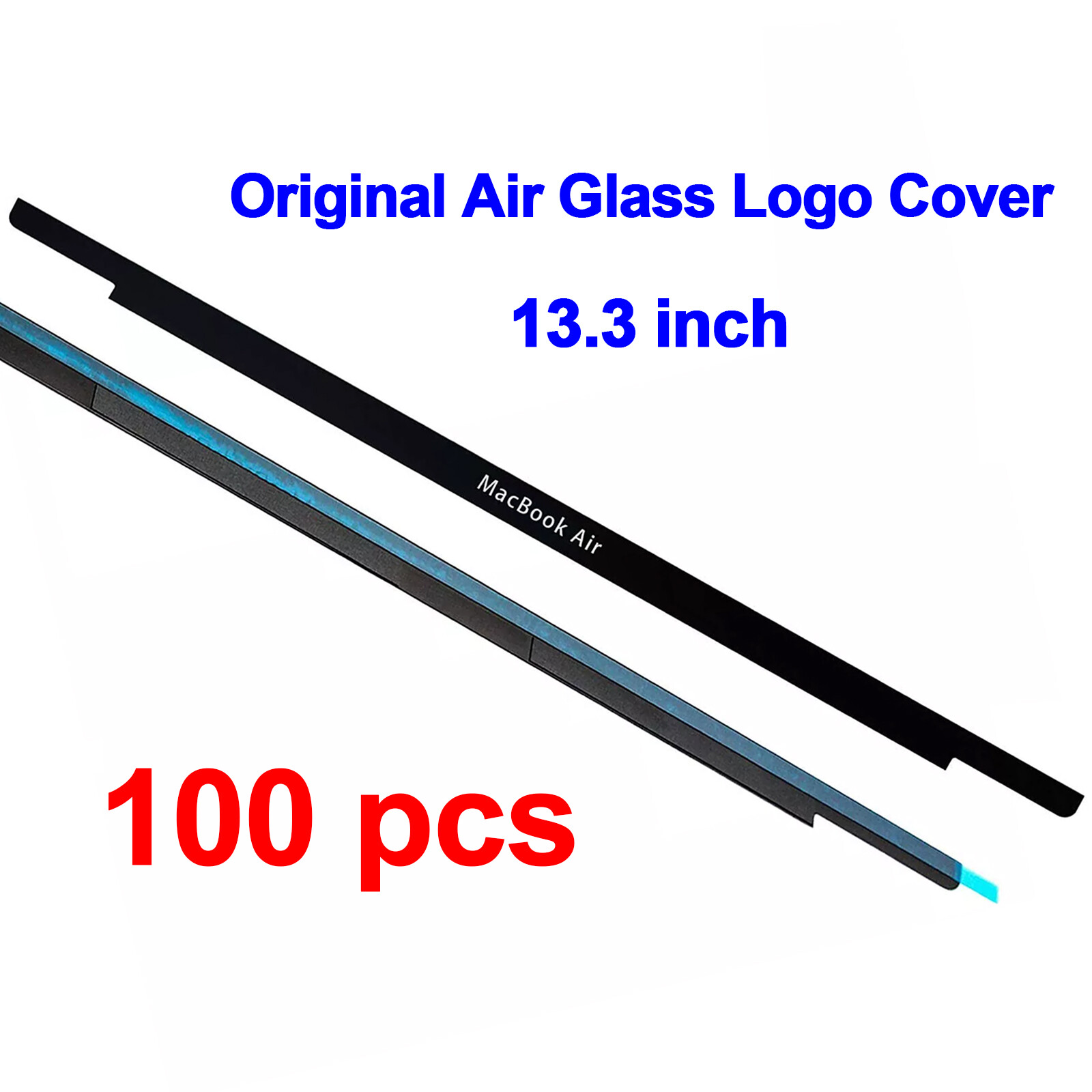 100PCS New LCD Front Glass Trim Bezel Logo Cover For MacBook Air 13" A2337 2020