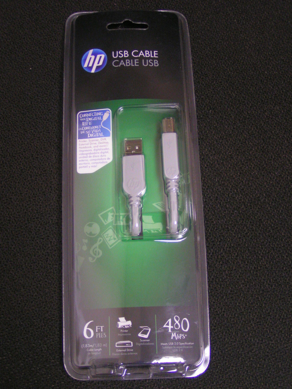 HP USB-6 ES USB Cable