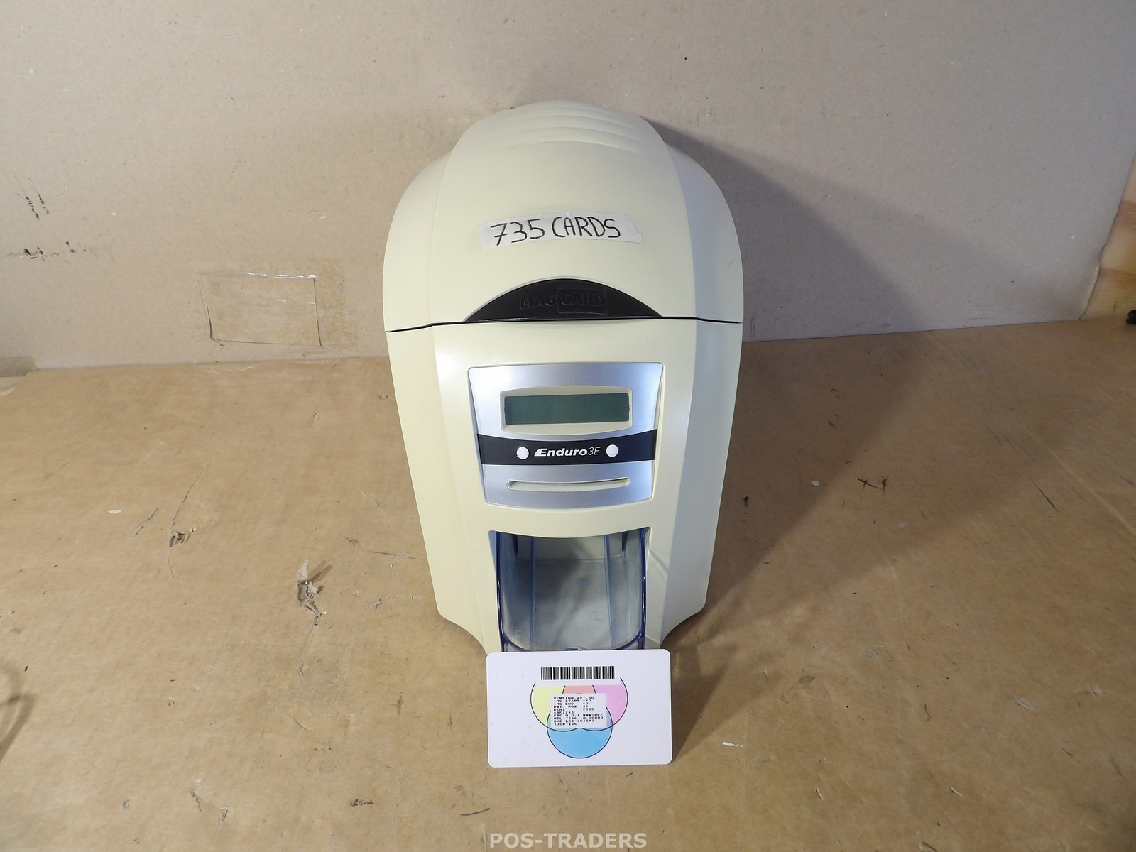 Magicard ENDURO 3E STD DUO Color Card Printer - 735 CARDS PRINTS OK /INCL RIBBON