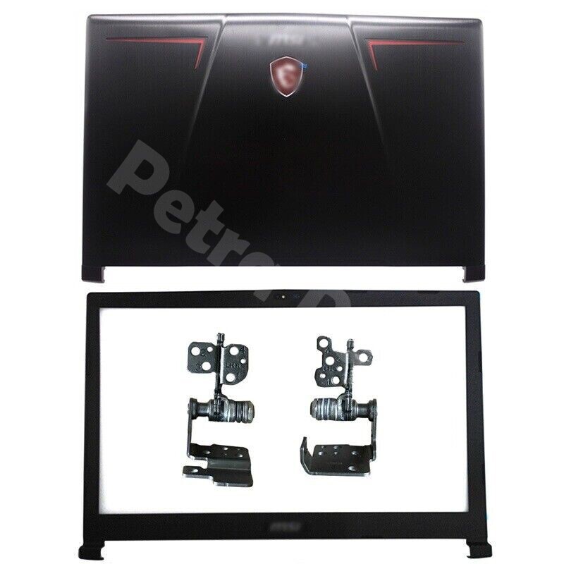 for MSI GP73 GP73M MS-17C5 MS-17C6 C7 LCD Back Cover Bezel LCD Hinges Top Lid