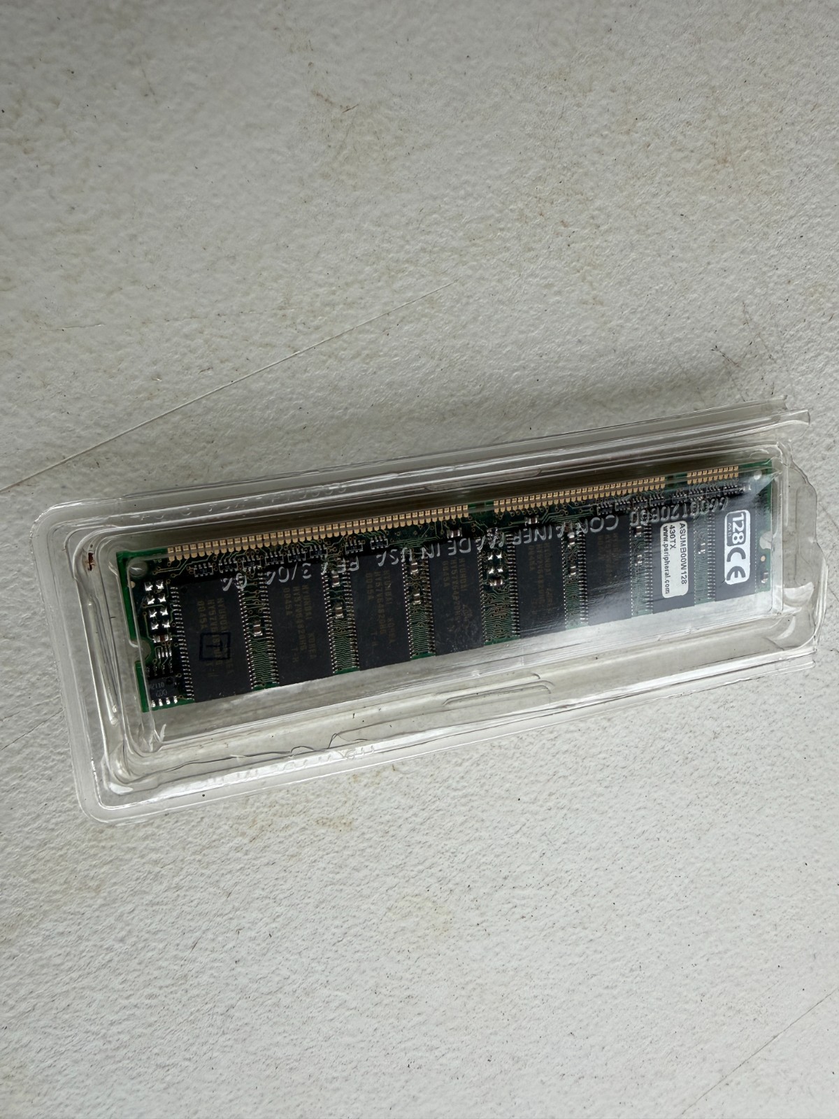 eBay Listing Title: 128MB SDRAM PC66 168-Pin Desktop RAM Memory Module ASUMB00W1
