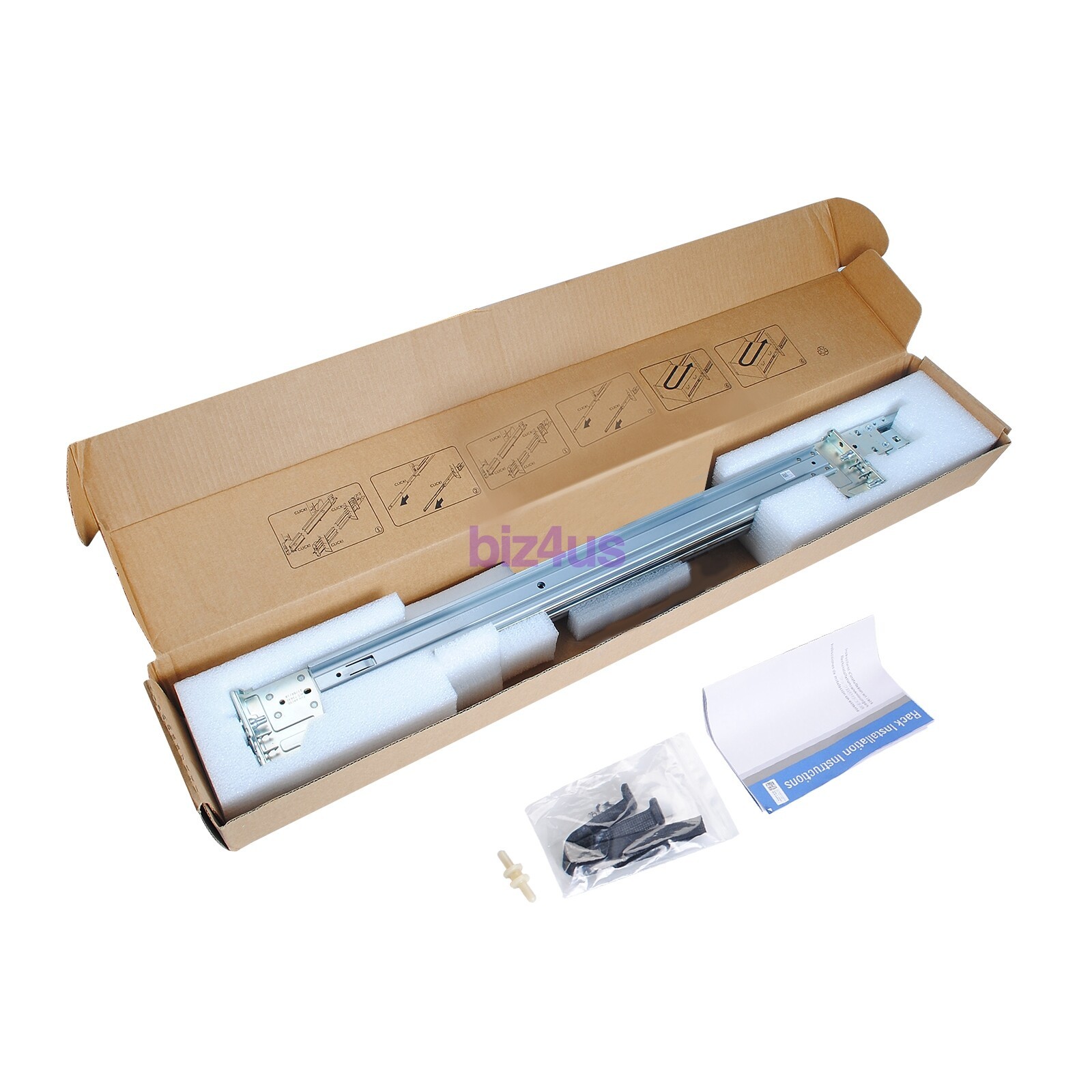 New For Dell PowerEdge R715 R810 R815 R910 Sliding Ready Rail Kit 2U GWJY0