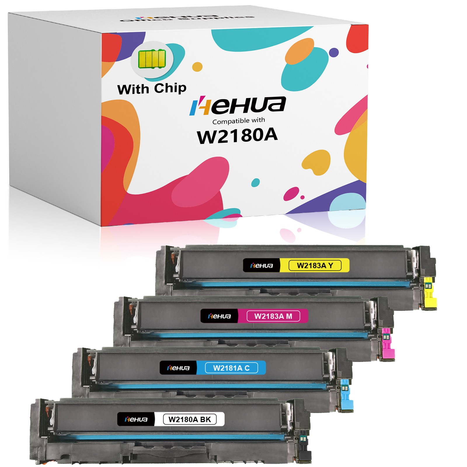 Compatible W218A Toner Cartridges for HP Color LaserJet Pro MFP 3301 cdw/fdw/sdw