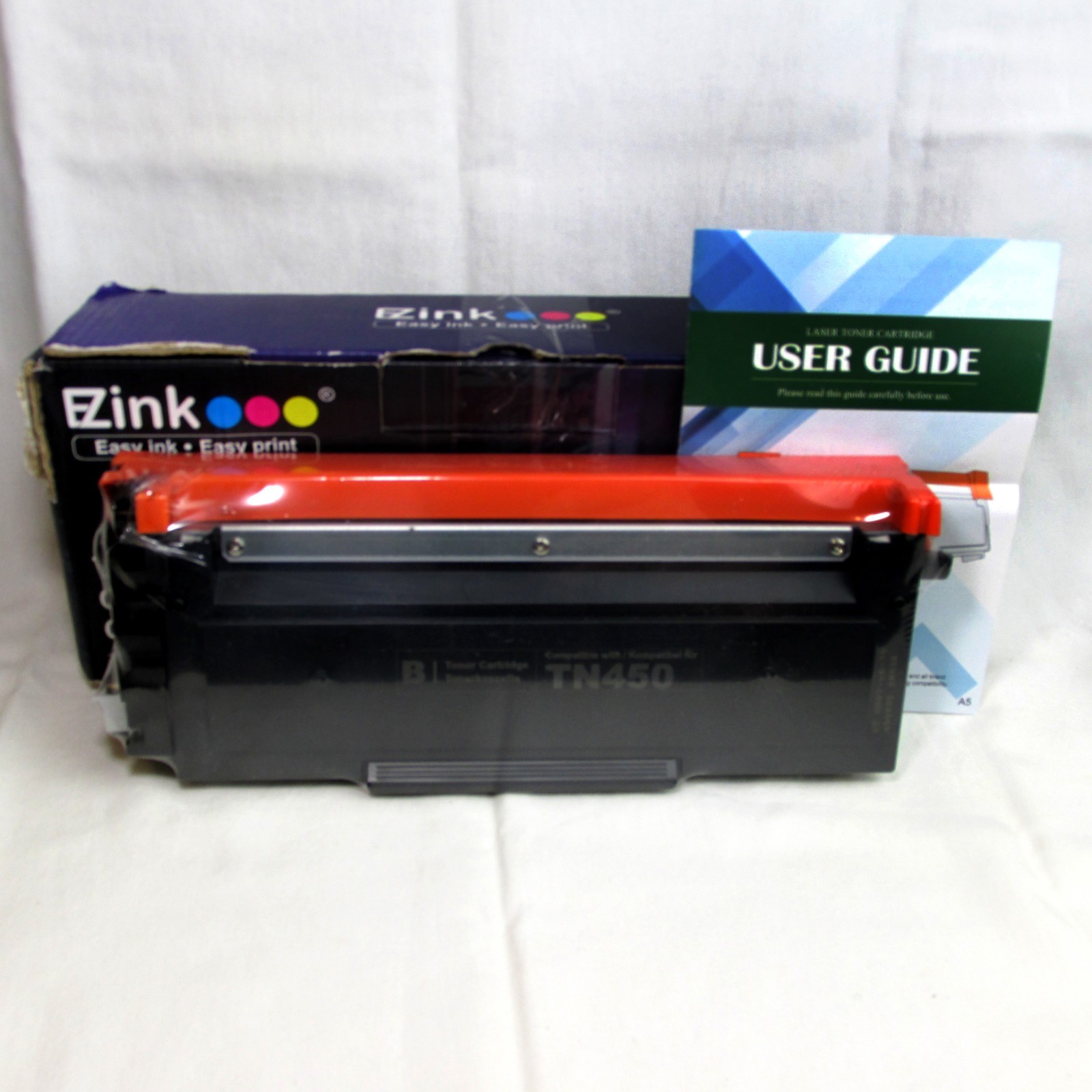 E-Z Ink (TM) Compatible Toner Cartridge Replacement for Brother TN450-Black