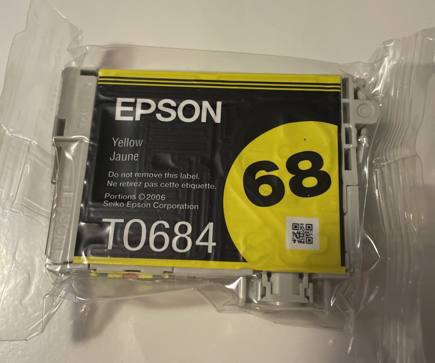 Epson 68 High Capacity YELLOW ONLY Ink Cartridge