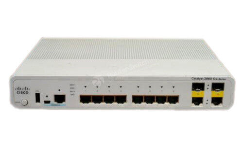 CISCO WS-C2960CG-8TC-L 8-Port Gigabit LAN Base Compact Switch 2960CG-8TC-L