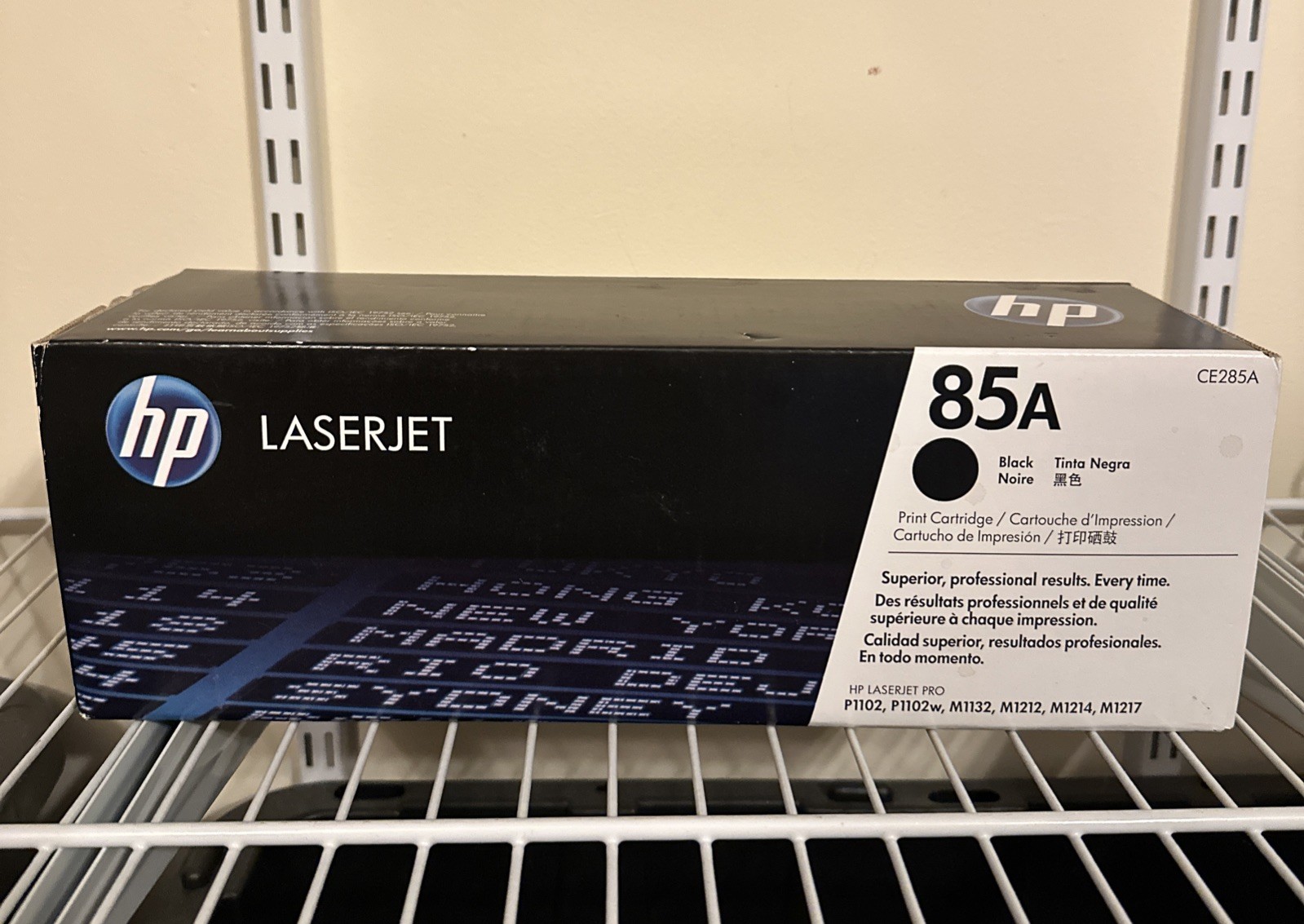 Genuine HP 85A Black LaserJet Toner Cartridge CE285A New Sealed