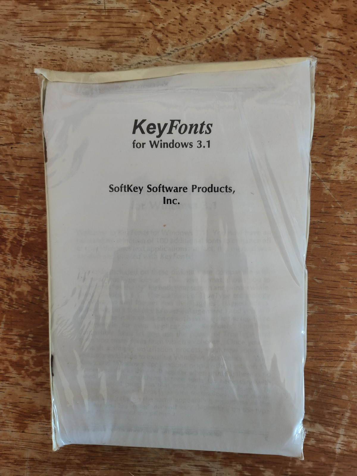 More Key Fonts For Windows 1.44MB Floppy 1994 Windows 3.1 Softkey Factory Sealed