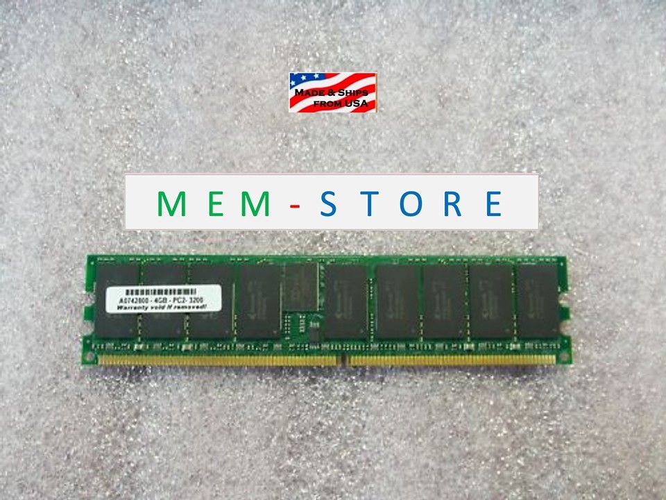 A0763389 4GB PC2-3200 Memory Dell PowerEdge SC1420 New