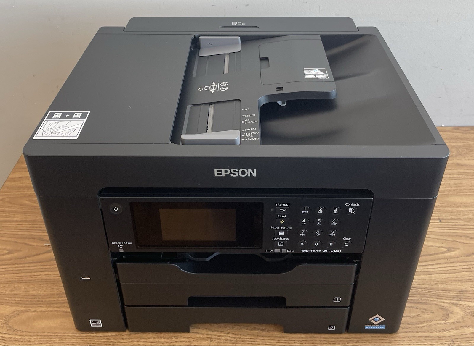 Epson WorkForce WF-7840 Wireless Wide-Format All-in-One Color Inkjet Printer