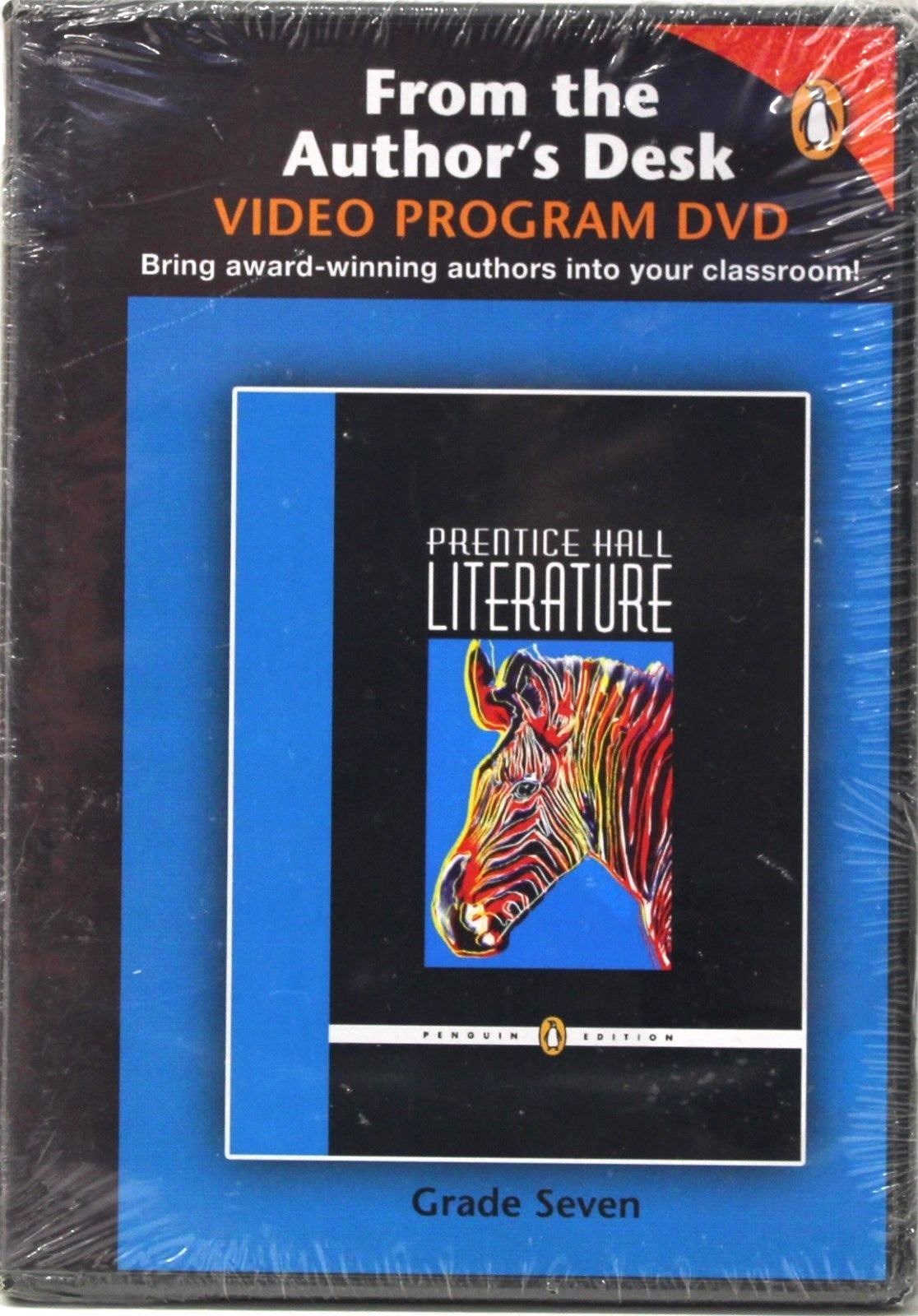 Prentice Hall LITERATURE Grade 7 Seven - From the Author's Desk Video DVD - NEW