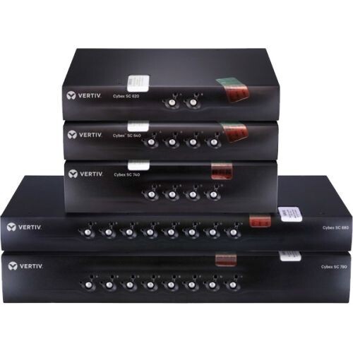 Avocent SC680-001 SwitchView SC680 8-Ports Rack Mountable KVM Switch