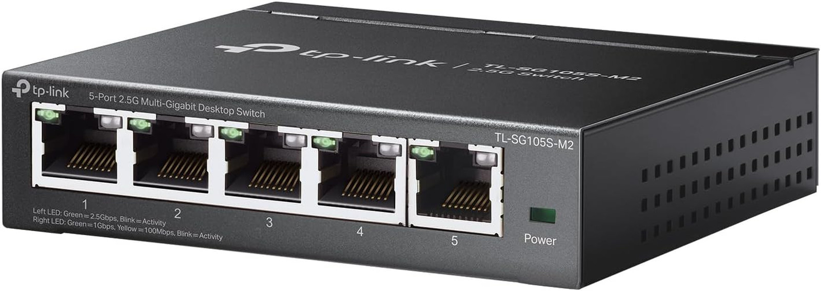 TL-SG105S-M2 | 5-Port Multi-Gigabit 2.5G Ethernet Switch | Unmanaged Network Swi