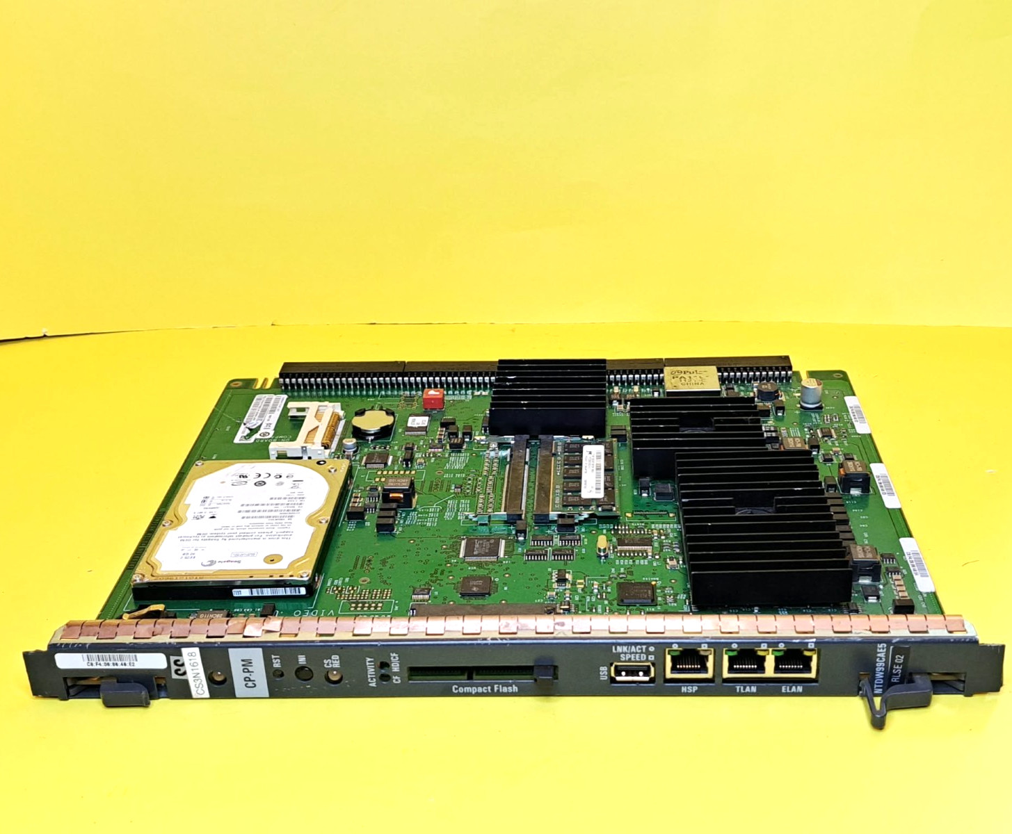 ⚡NORTEL NTDW99CAE5 CS1000 COMMON PROCESSOR PENTIUM MOBILE CPPM W/ 9DHA31-750 HDD