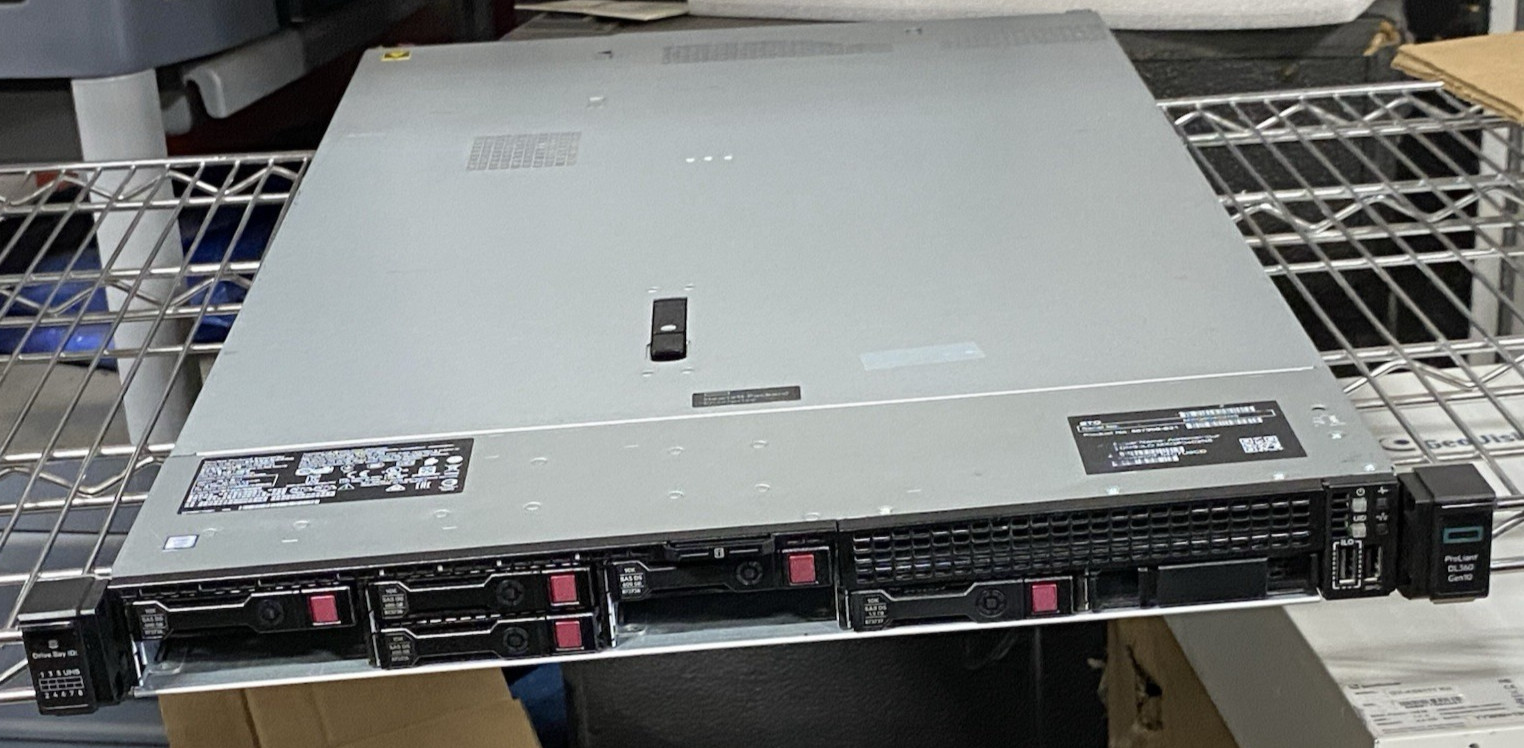 HP ProLiant DL360 Gen10 2x Xeon Silver 4110 2.10GHz 64GB RAM 3.6TB Storage
