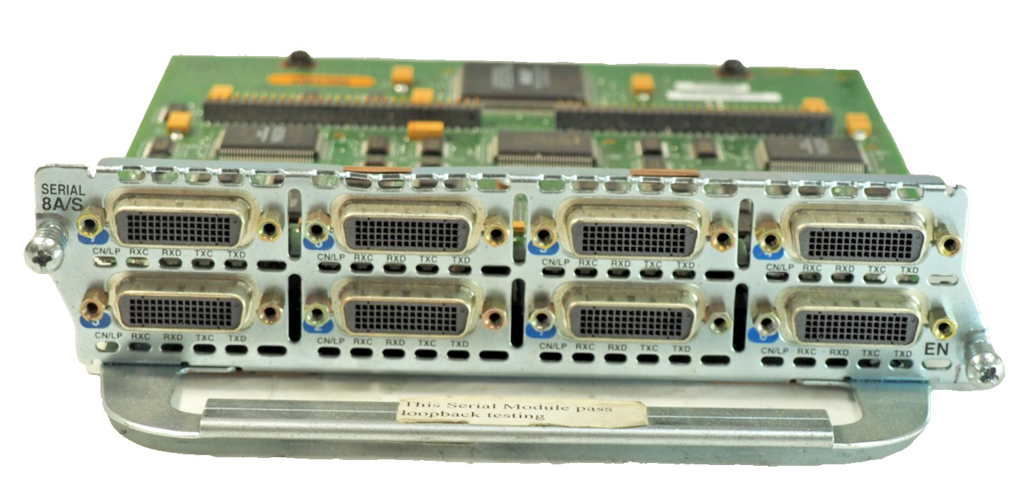 Cisco NM-8A/S 8-Port Serial Async/Sync Network Module 73-1816