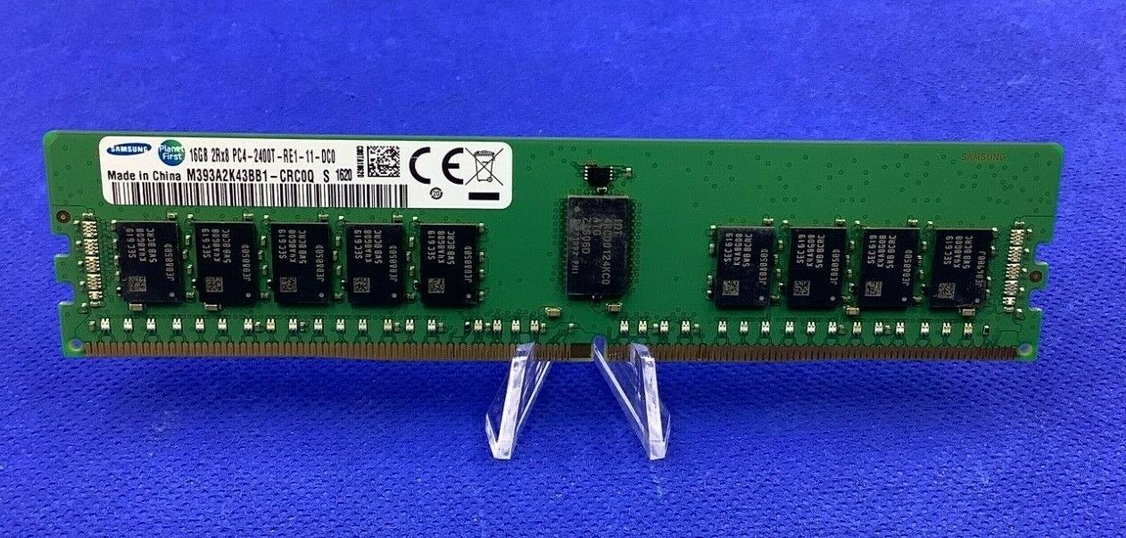 M393A2K43BB1-CRC SAMSUNG 16GB (1X16GB) 2RX8 PC4-2400T DDR4 MEMORY