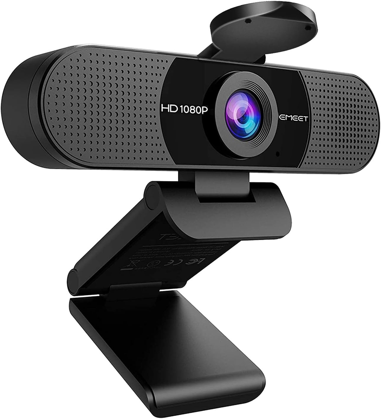 Versatile 1080P Webcam with Dual Microphones for Zoom & YouTube Streaming