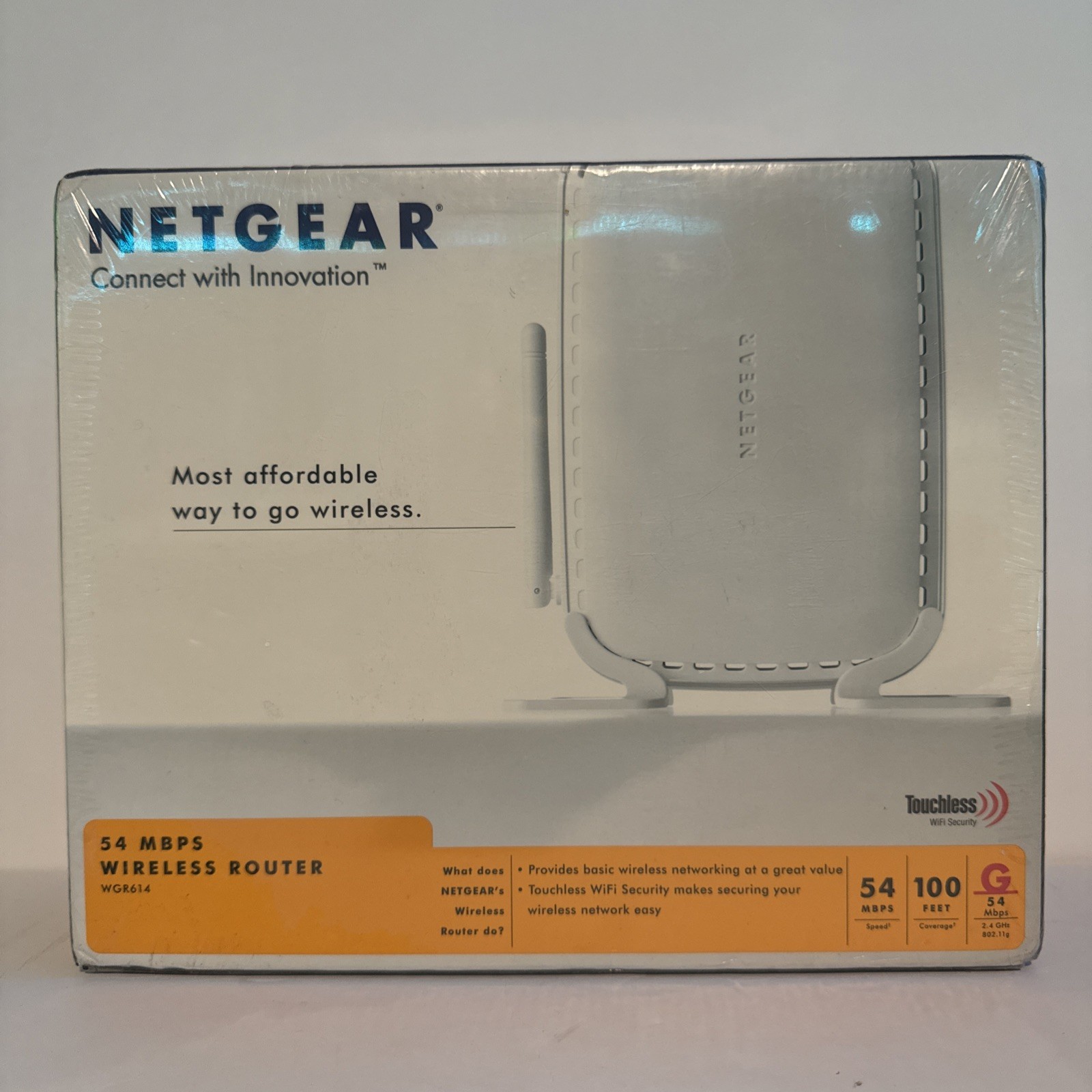 Netgear WGR614 Version 7 Wireless-G Router Brand New Sealed