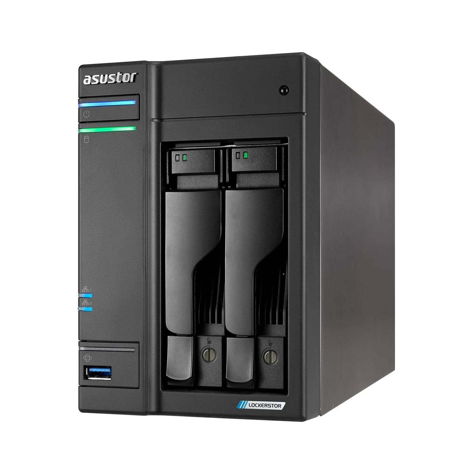 ASUSTOR America AS6702T V2 ASUSTOR LOCKERSTOR 2 GEN2+ AS6702T V2 2 BAY NAS
