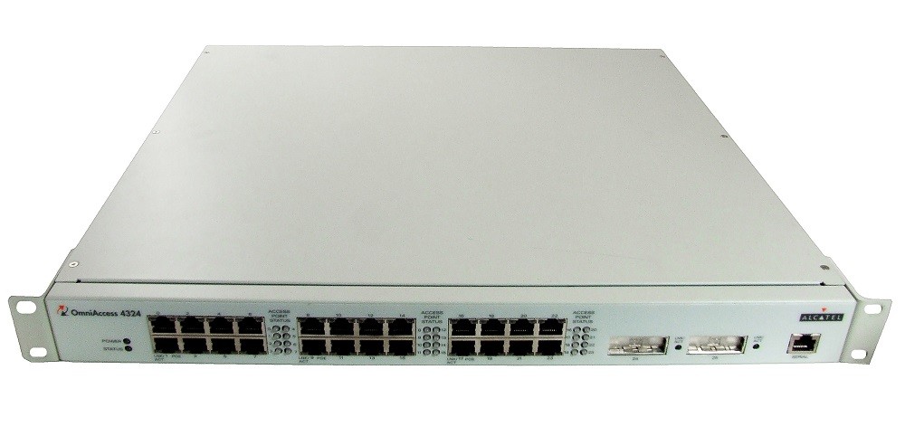 Alcatel-Lucent OmniAccess 4324 19" Rack 1U 1U Wireless LAN WiFi Switch OAW-4324