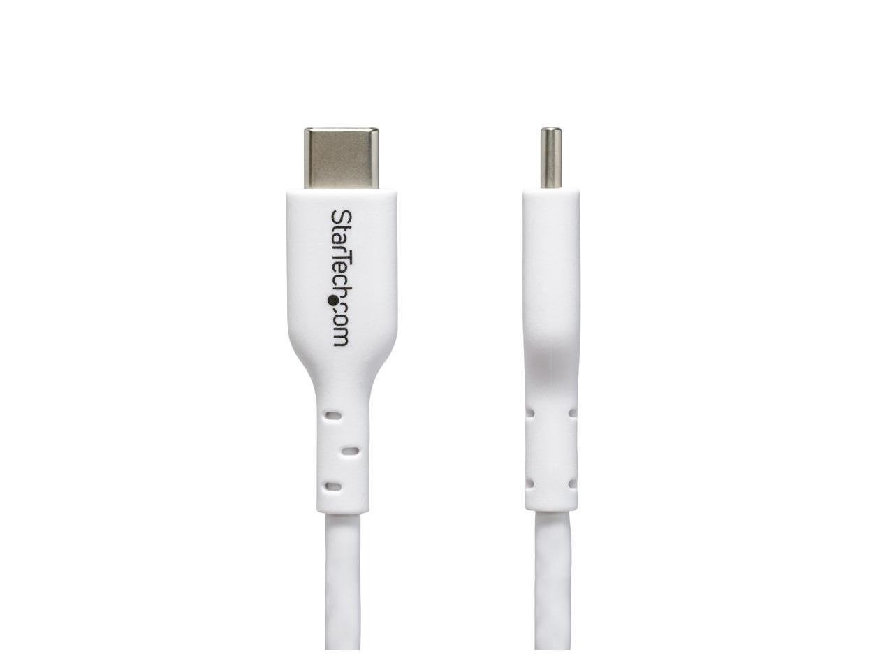 StarTech.com 3m White USB-C Charging Cable, USB C Cable, 60W 3A PD - USB-C cable