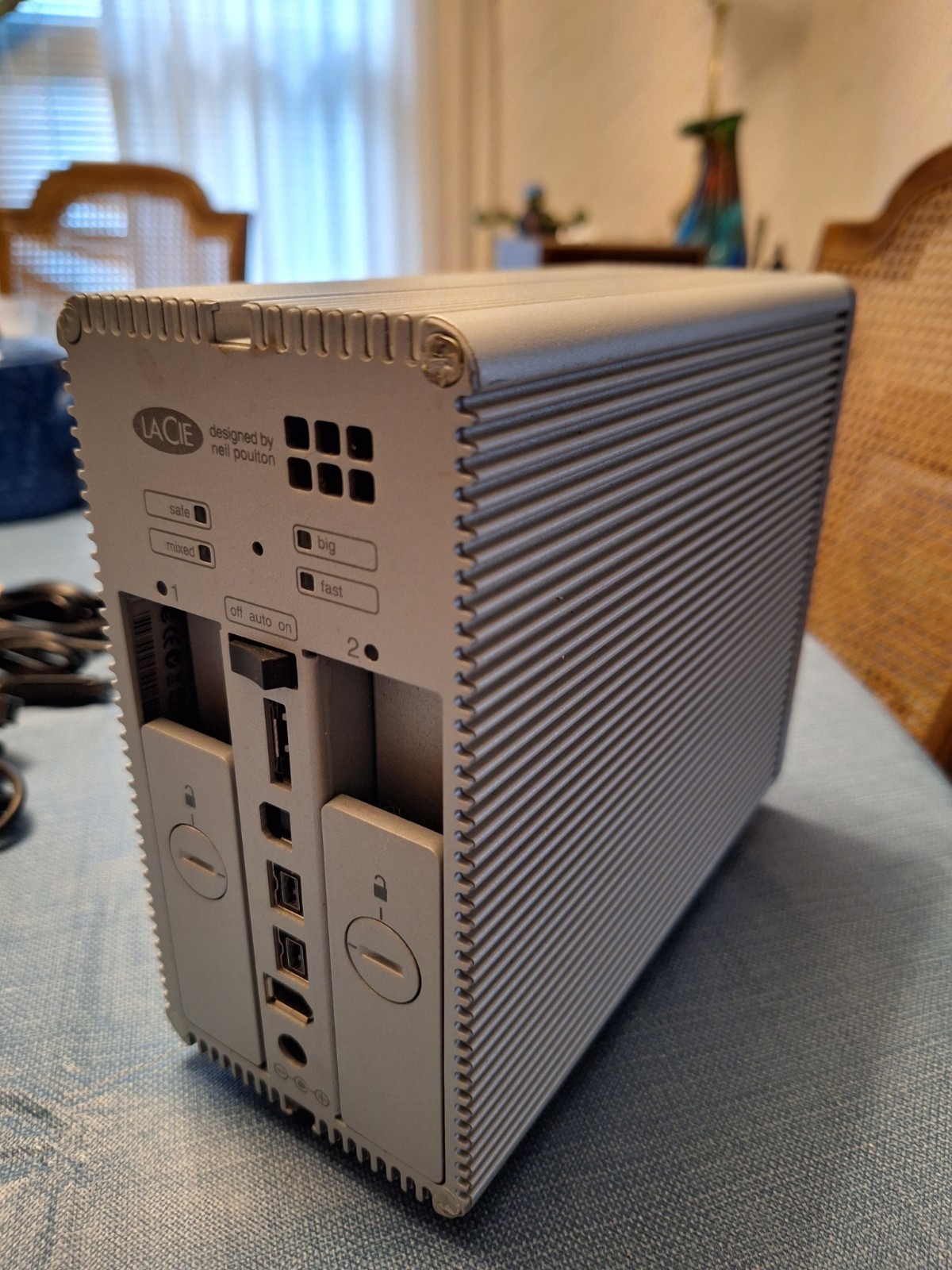 LACIE 2BIG 1TB HARD DRIVE  APPLE OR PC UNIT ONLY