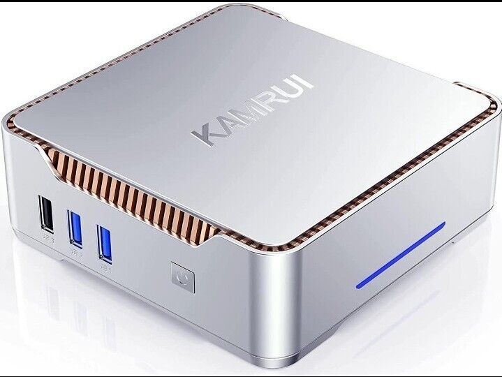 KAMRUI GK3 PRO 4K Mini PC 12GB RAM 256GB SSD ROM, Intel 11th Celeron N5105 